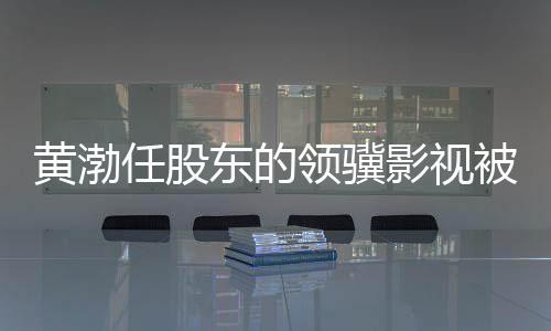 影视东的黄渤任股超6被限标的费 千万制消执行领骥